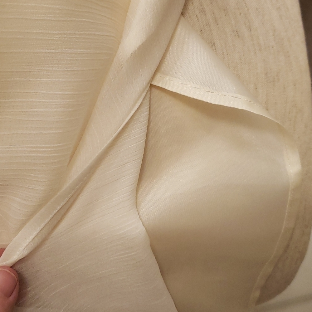 J. Crew Ruffle Collar Cream Cami - Picture 4 of 16